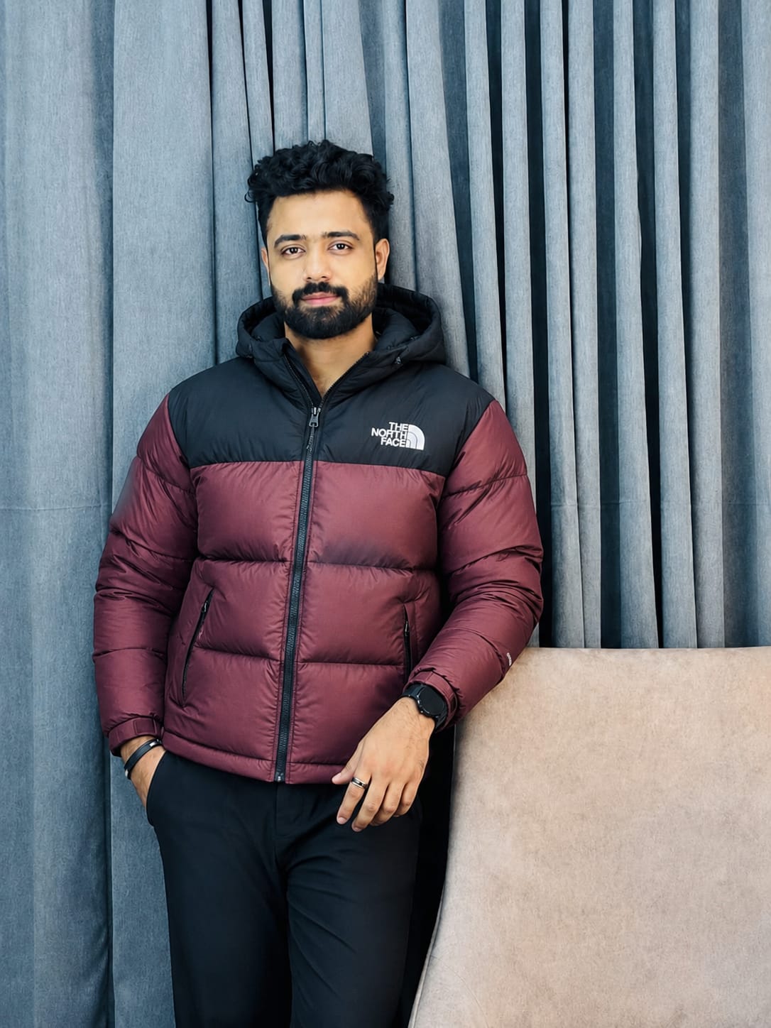 The North Face 700 Maroon Jacket