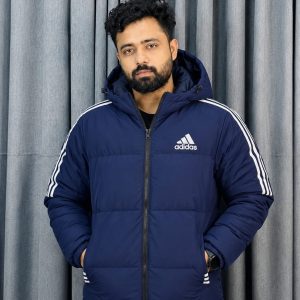 Adidas Edition Premium Navy Blue Puffer Jacket