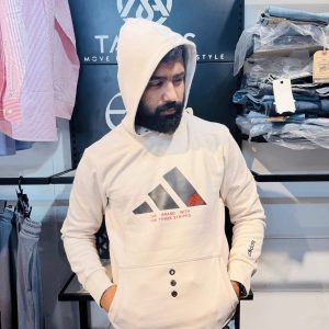 Adidas Edition Premium Off-White Winter Hoodie